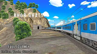 Bankers Attachment with 12127 Mumbai - Pune Intercity Express | TRAIN JOURNEY through BHOR Ghats