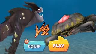 BEHELLMOUTH VS GIANT GRAB BOSS NEW UPDATE ! - Hungry Shark Evolution