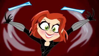 Marvel Superhero Girls - Black Widow's transformation