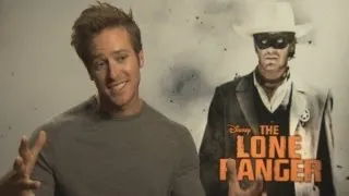 THE LONE RANGER: Armie Hammer talks being a cowboy and his royal connection