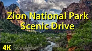 Zion National Park East Entrance | Scenic Drive [4K]