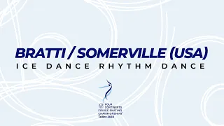 Bratti/Somerville (USA) | Ice Dance RD | ISU FC FS Championships 2022 | Tallinn | #FigureSkating