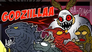 Godzilla & Mothra's Haunted Mansion (Godzilla Comic Dub)