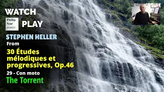 Stephen Heller: 30 Études mélodiques et progressives, Op.46: 29 - Con moto