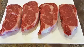 Rib Eye Steak Selection.  What To Look For In A Great Steak. How To Select.