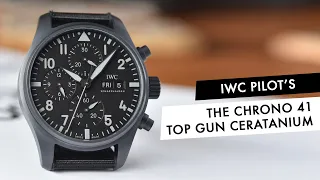 INTRODUCING: The IWC Pilots Watch Chronograph 41 TOP GUN Ceratanium IW388106