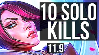 FIORA vs AATROX (TOP) | Rank 1 Fiora, 10 solo kills, Quadra, 65% winrate | TR Challenger | v11.9