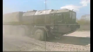 Випробування ходових якостей ХМ СПУ для ОТРК "Грім-2" ("Сапсан")