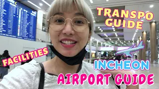 INCHEON AIRPORT TOUR IN KOREA + TRANSPORTATION GUIDE!!!