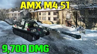 World Of Tanks | AMX M4 51 - 9700 Damage - 8 Kills