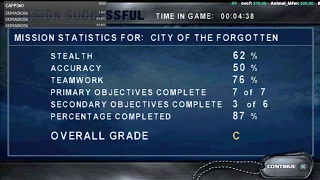 SOCOM 1 Speedruns - #6 City of the Forgotten [4:38] [PS2] [WR]  - Ensign, Any %, Glitchless