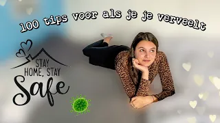 100(‼️) DINGEN die je kan doen als je je VERVEELT!! 🦠