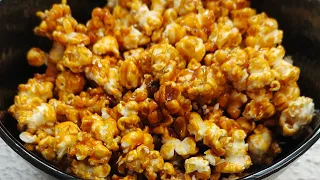 5 Ingredients Theatre Style Caramel Popcorn| Caramel Popcorn At Home| Arizan Cookbook