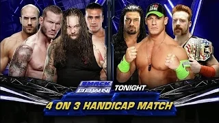 4-on-3 Handicap Match | SmackDown ᴴᴰ