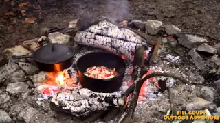 Campfire Cooking - Deer Roast in Brown Gravy