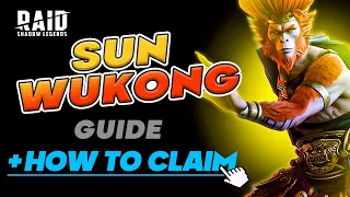 SUN WUKONG Raid Shadow Legends ✅Builds, Masteries, Guide✅ HOW TO GET FREE LEGENDARY