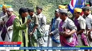 TERCENGANG,,,TERNYATA Yang Berperan Sebagai Jenderal Sudirman Di HUT TNI Ke 72 Adalah