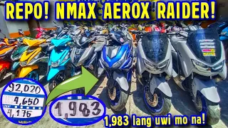 Bagsakan ng Repo na  Motor! May  Nmax,  Aerox,  Raider,  Burgman,  Click & More!