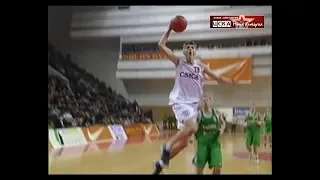 2000 CSKA (Moscow) - BC Zalgiris (Kaunas) 76-64 Men Basketball EuroLeague, full match