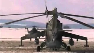 LKCR odlet vrtulníků na cvičení Doupov 2006.wmv
