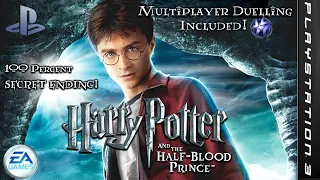 100% Longplay of Harry Potter and the Half-Blood Prince (PS3) FULL GAMEPLAY & MULTIPLAYER DUELLING