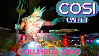 COSI Museum Tour Part 1 - Dinosaurs, Oceans + Rat Basketball - Columbus, Ohio