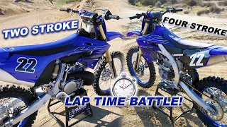 2022 YZ250F VS. 2022 YZ250 - WHICH BIKE IS FASTER?!