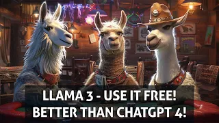 How To Use Llama 3 (AI) For FREE - Better Than ChatGPT 4!  Detailed Tutorial