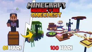 100 Hari Minecraft Hardcore Tapi Random One Chest