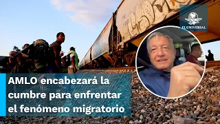 “Soy optimista", dice AMLO al llegar a Palenque, Chiapas, para cumbre sobre migración