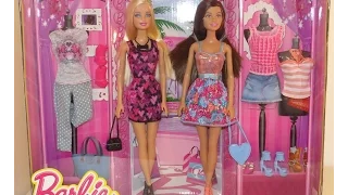 BARBIE and Teresa Fashion Giftset - Dolls videos Fashion Show Catwalk Shopping Toys 바비 ♥ ♥