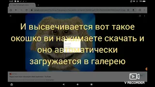 Обучалка как скачивать картинки с интернета.