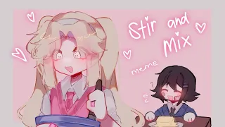 [ STIR AND MIX meme 🌸 • I Love Amy • Animation Meme ]