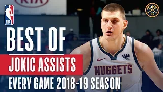 Nikola Jokic's Best Assist From Every Game Of The 2018-19 Season