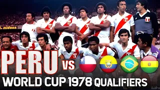 PERU 🇵🇪 World Cup 1978 Qualification All Matches Highlights | Road to Argentina