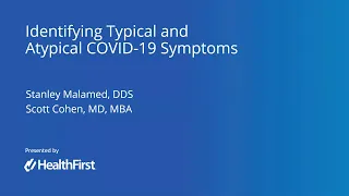 Identifying Typical and Atypical COVID-19 Symptoms