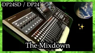 Mixdown mastering for tascam DP24SD and DP24