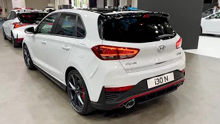 Новый HYUNDAI i30 N Performance 2022 Facelift - ПЕРВЫЙ ВЗГЛЯД и ОБЗОР (экстерьер и интерьер)