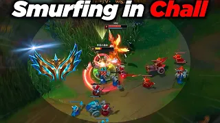 When Rank 1 Riven Plays in Challenger Elo...