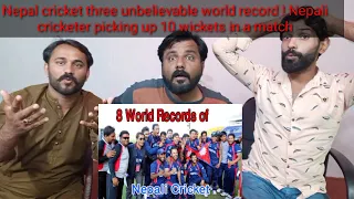 Nepal cricket three unbelievable world record ! Nepali cricketer picking up 10 wickets in a match