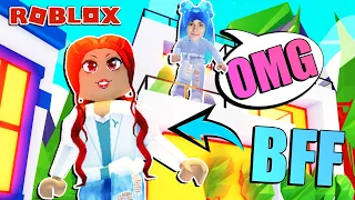 MAMA DANIAS BFF TINA IST IN ADOPT ME CITY! Baby Kaan will aber in Trampolinpark [Roblox Deutsch]