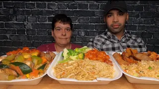 CHINESE FOOD MUKBANG WITH MOM