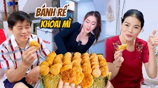 Làm Bánh Rế Khoai Mì Đãi Ba Mẹ Chồng-Đặc Sản Quảng Ngãi