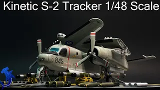 1/48 Scale Kinetic S-2 Tracker Royal Australian Navy Markings | Full Build Video