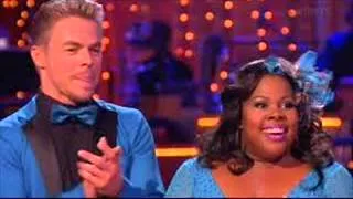 Amber Riley & Derek Hough - Jive - Week 2 + 1st Elimination