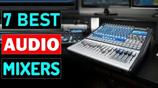 Top 7 Best Audio Mixers in 2023 | Best Audio Mixer Sound Board | Best Digital Mixer - Reviews