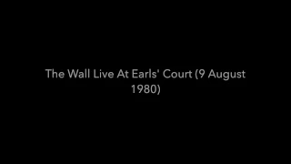 Pink Floyd The Wall Live at Earls Court August 9 1980 'Where's The Pig Gone?' (Audio Only)