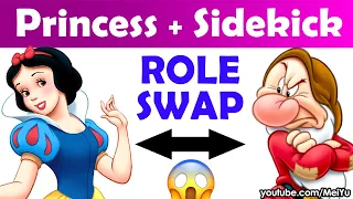 Draw Princess and Sidekick Role Swap Reimagine Art Challenge | Mei Yu (Fun2draw) Fun Friday