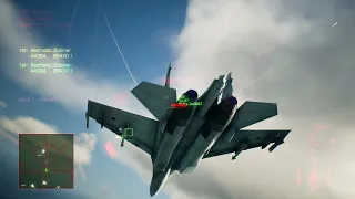 ACE COMBAT  7 - SU-30M2 multiplayer gameplay