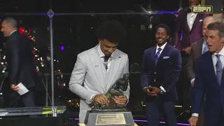 LSU quarterback Jayden Daniels wins 2023 Heisman Trophy